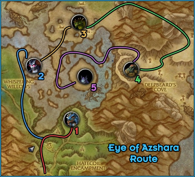 Eye of Azshara - Path