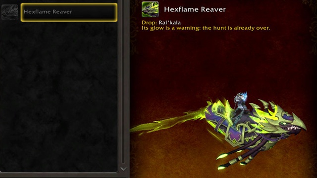 Hexflame Reaver Mount