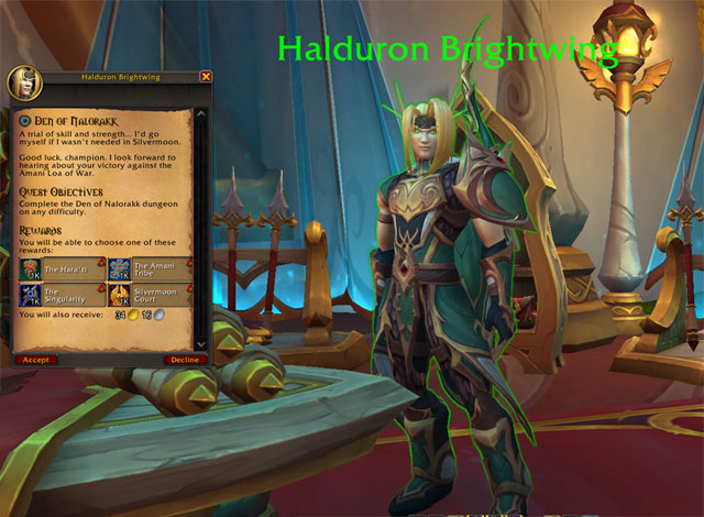 Quel'Thalas Weekly Renown Quest
