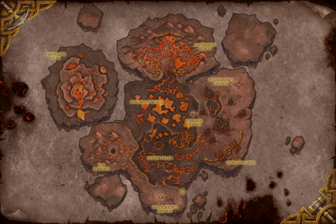 Molten Front Map