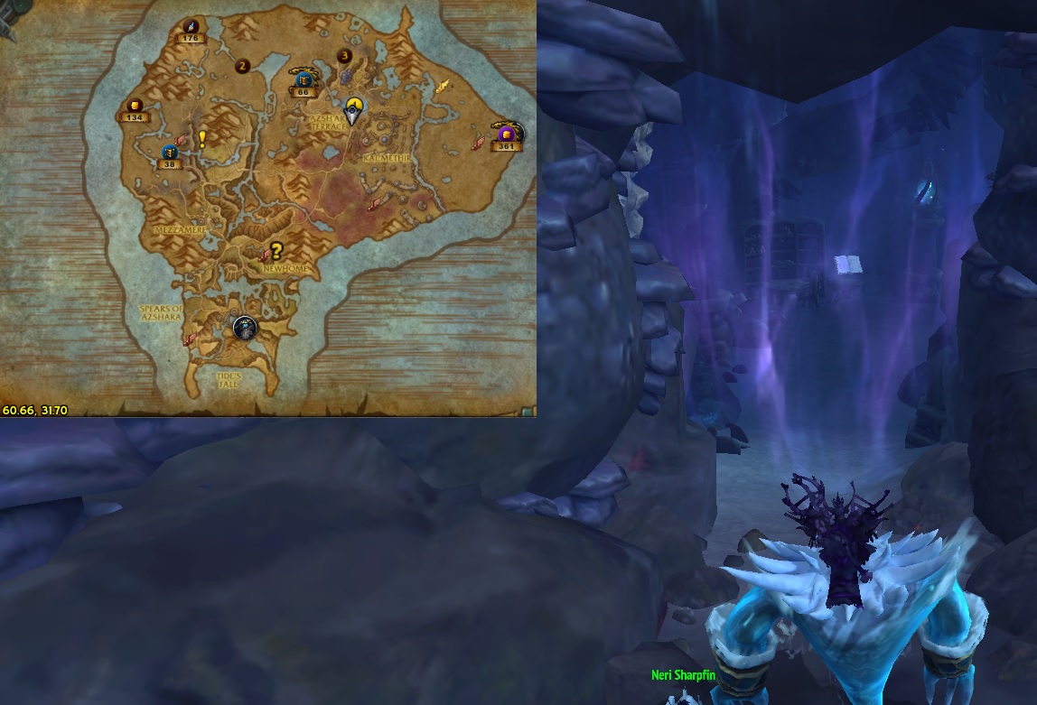 Shirakess Repository Map Wow Nazjatar Zone Guide - World Of Warcraft - Icy Veins