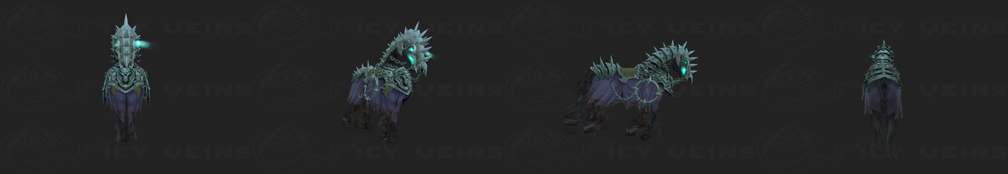 Soulbound Gloomcharger's Reins Mount from Ve'nari, Mysterious Gift
