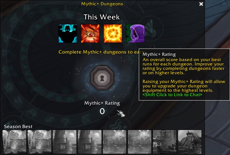 Mythic+ Rating