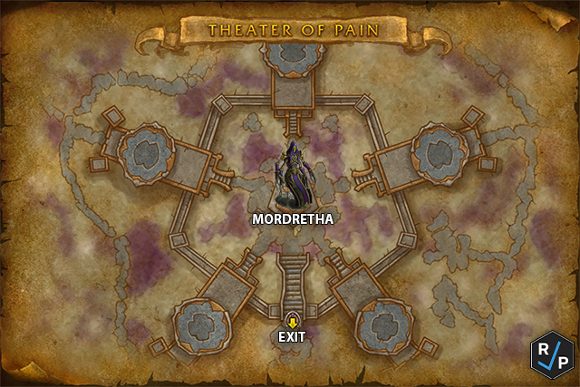 Theater of Pain Map for Mordretha