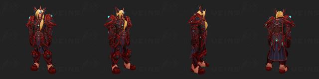 Blood Knight's Dedication Armor Set