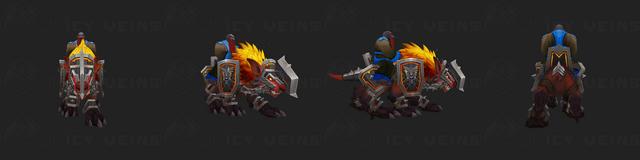 Flame Woof Mount