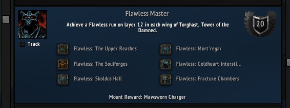 Flawless Master Achievement