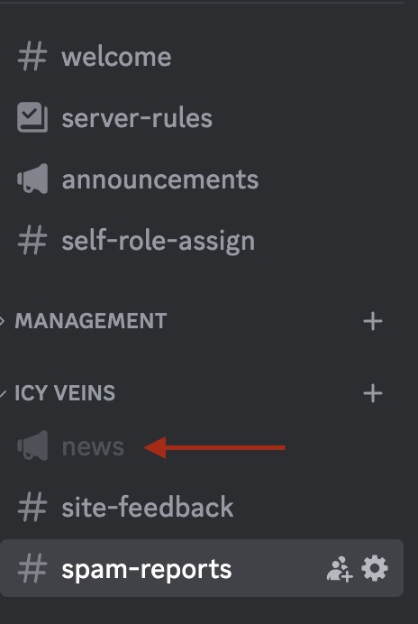 News Channel in Discord