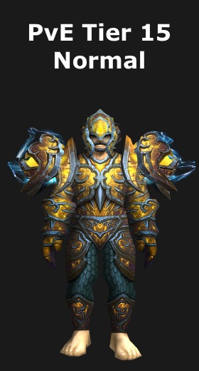 6.2) 15 Transmogrification Veins PvE Icy Paladin of Tier - World (WoD - Sets Warcraft
