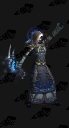 Mage in Blue Cloth Transmog