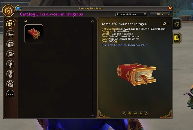 Tome of Silvermoon Intrigue