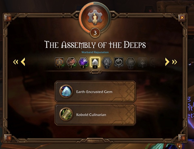 The Assembly of the Deeps Renown