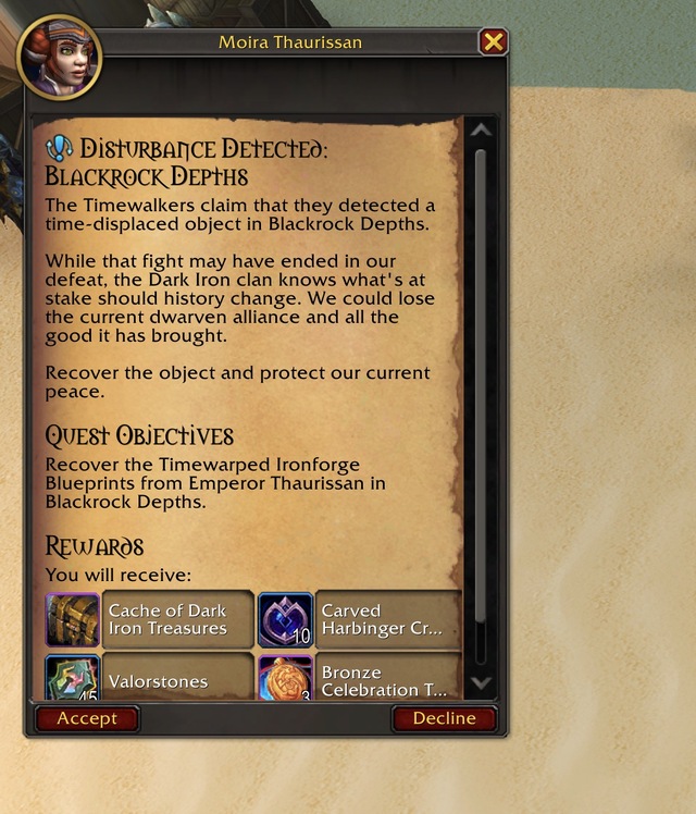 Blacrock Depths Weekly