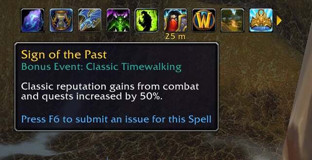 Timewalking Buff