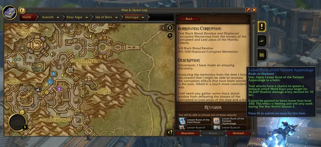 Corrupted Enchants Quest
