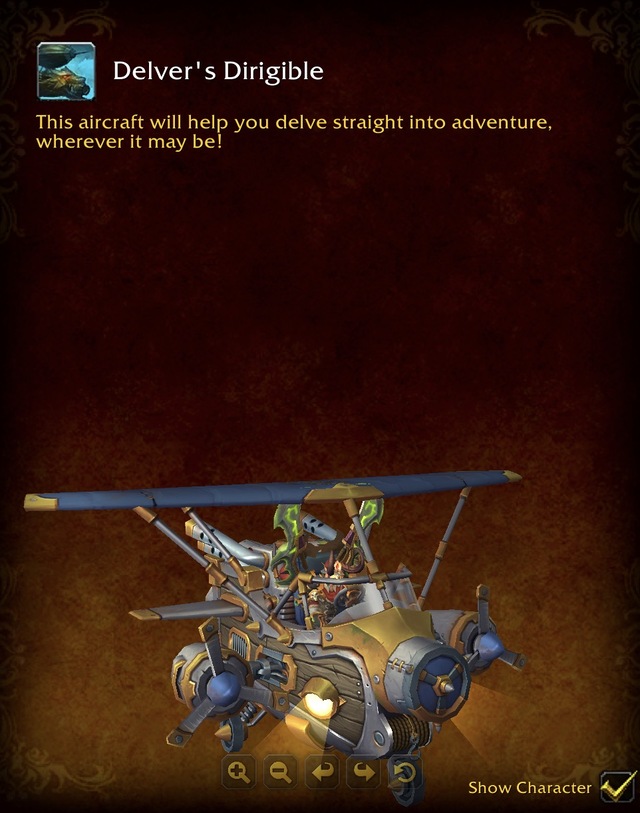 Delver's Dirigible Mount