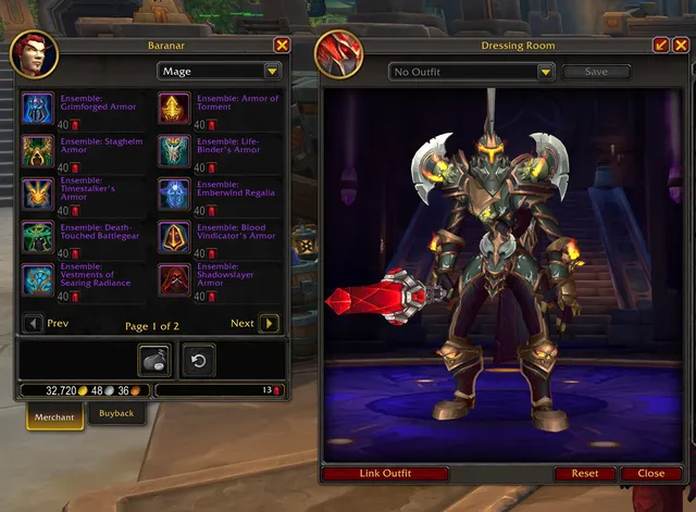 Hellstone Shards vendor