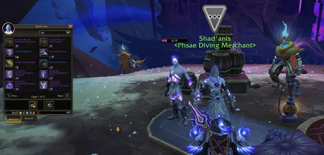 Phase Diving Vendor