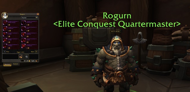 Elite Conquest Quartermaster