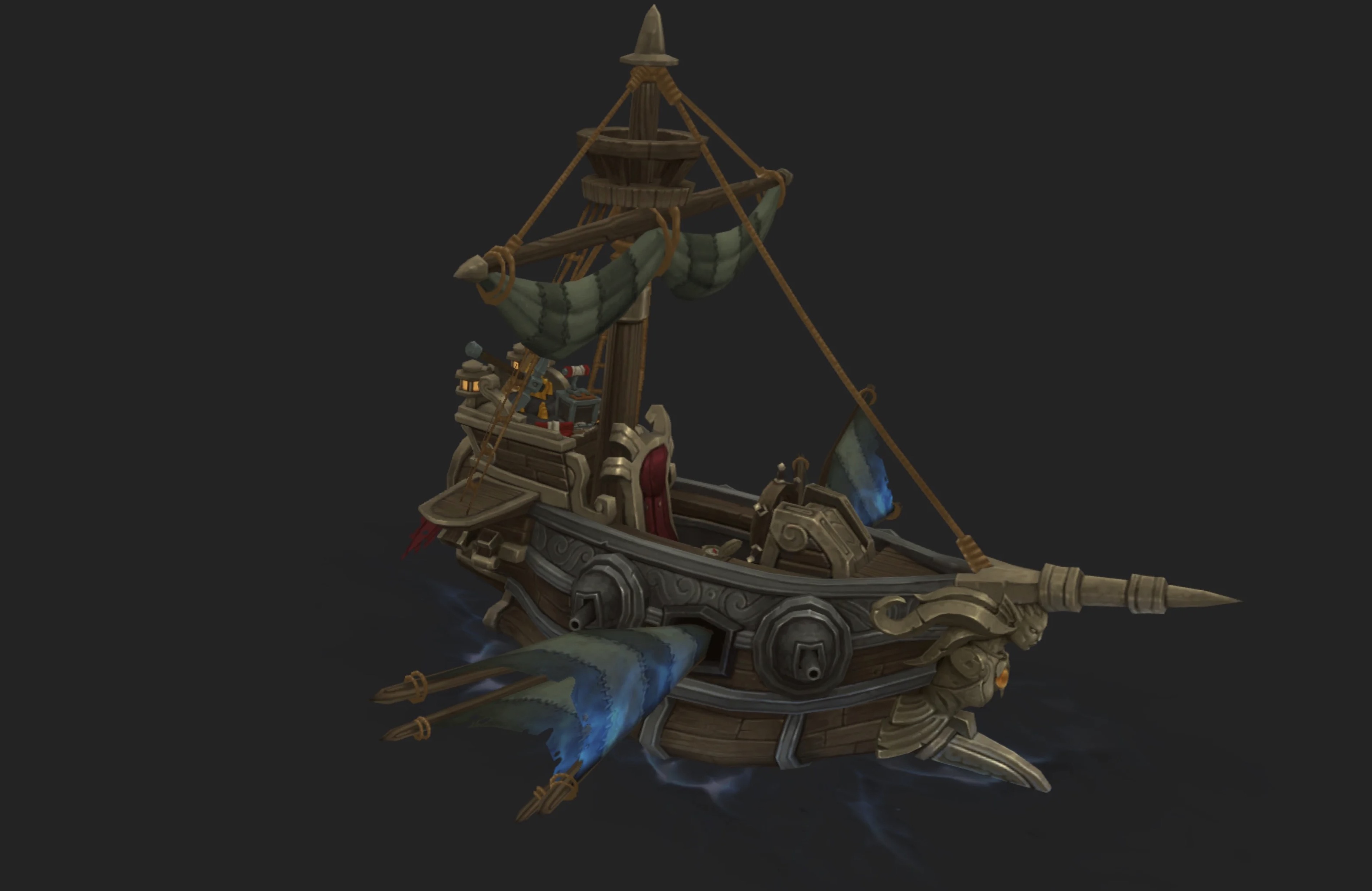 Siren Isle Ship Mount