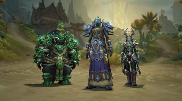 Monk, Shaman, Evoker Set