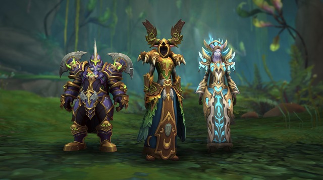 Warrior, Druid, Priest Set