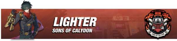 Lighter banner