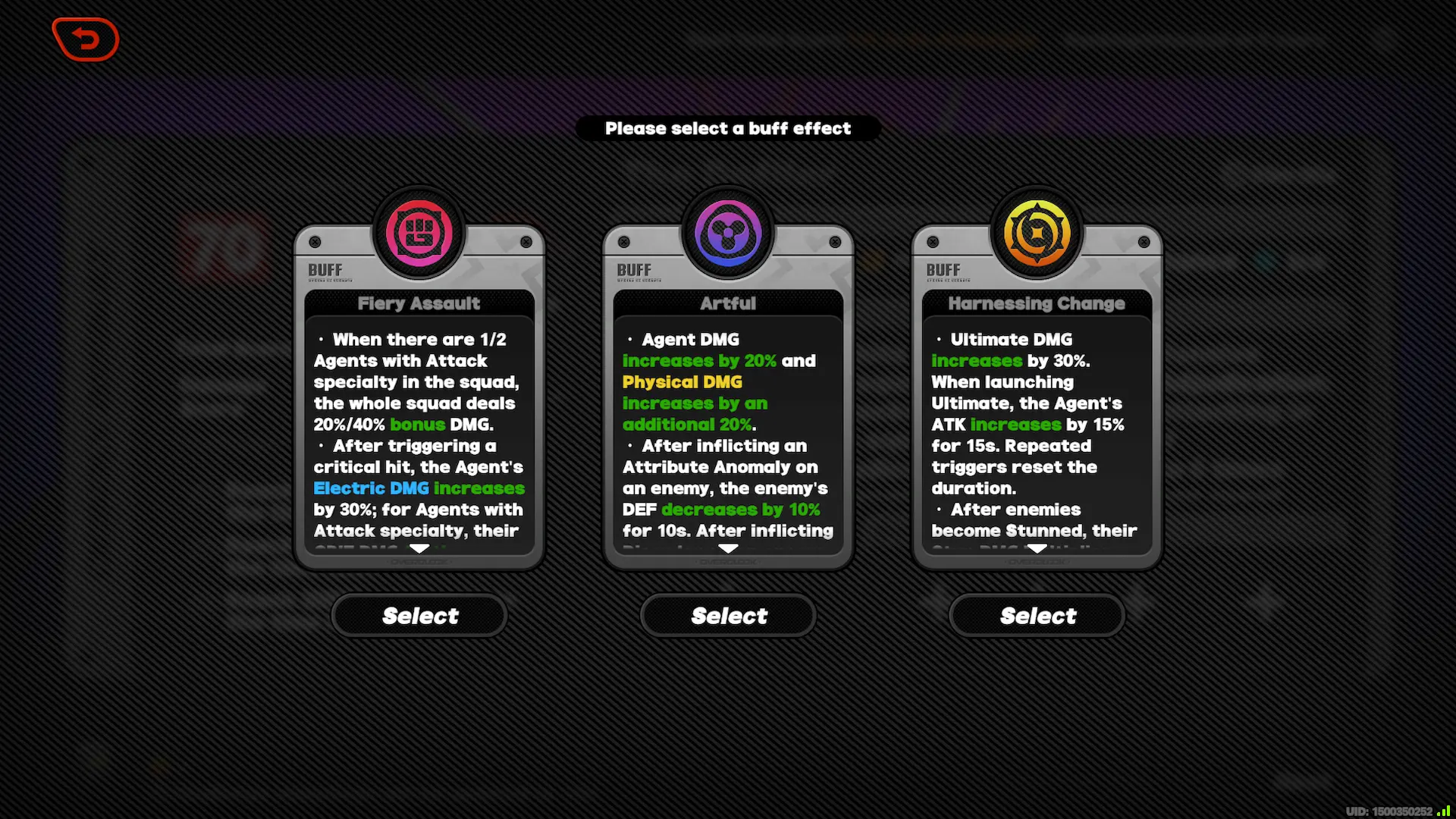Deadly Assault Buffs for September 05