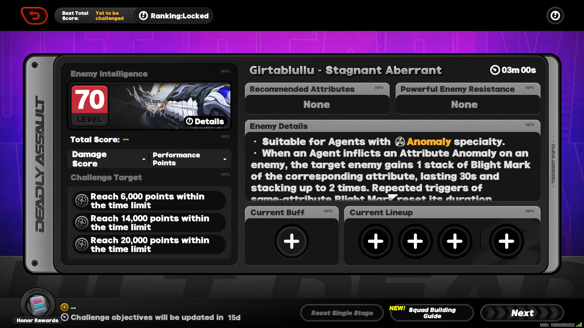 Deadly Assault Girtablullu - Stagnant Aberrant