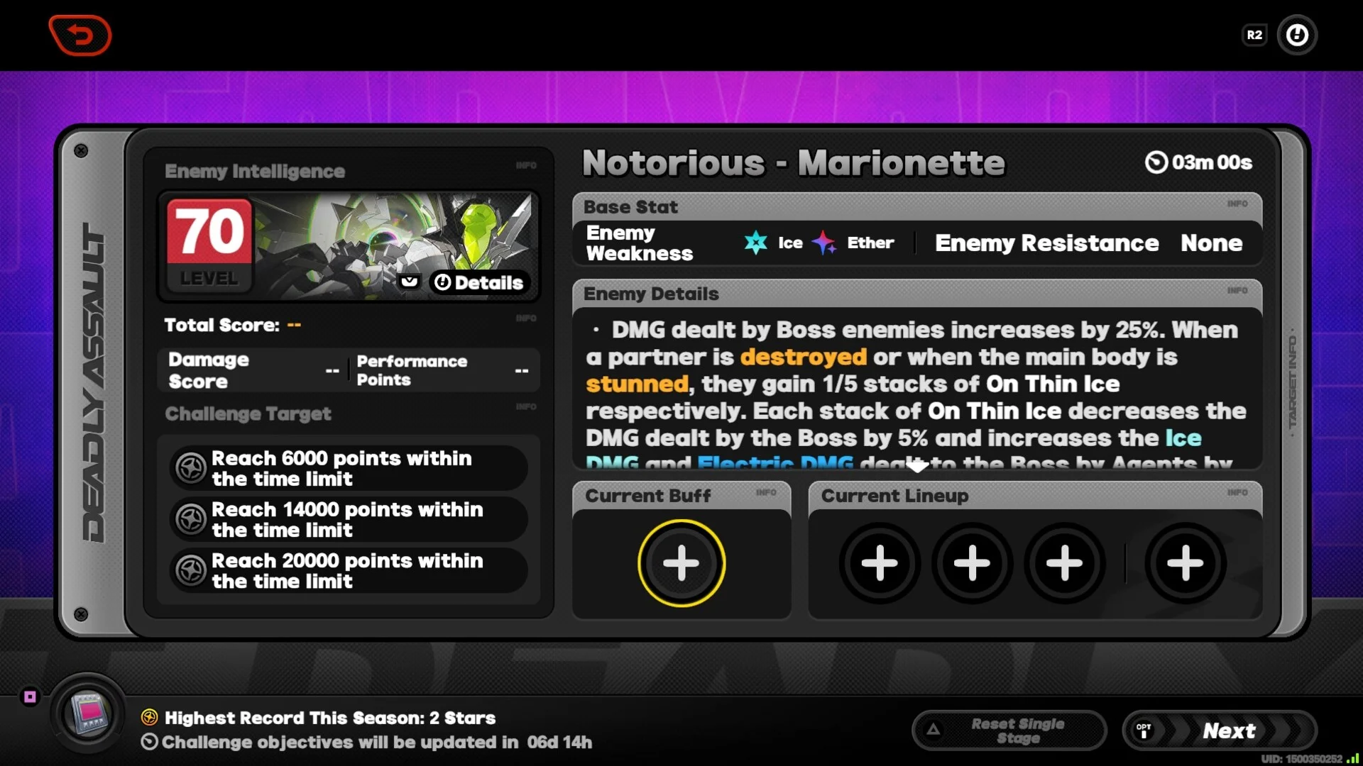 Deadly Assault Notorious - Marionette