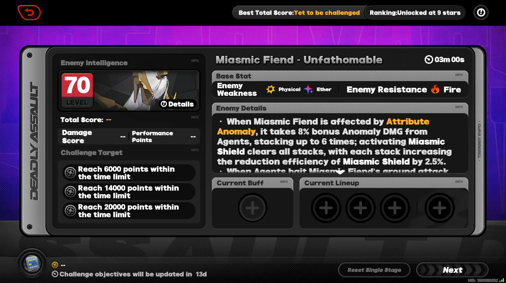 Deadly Assault Miasmic Fiend - Unfathomable
