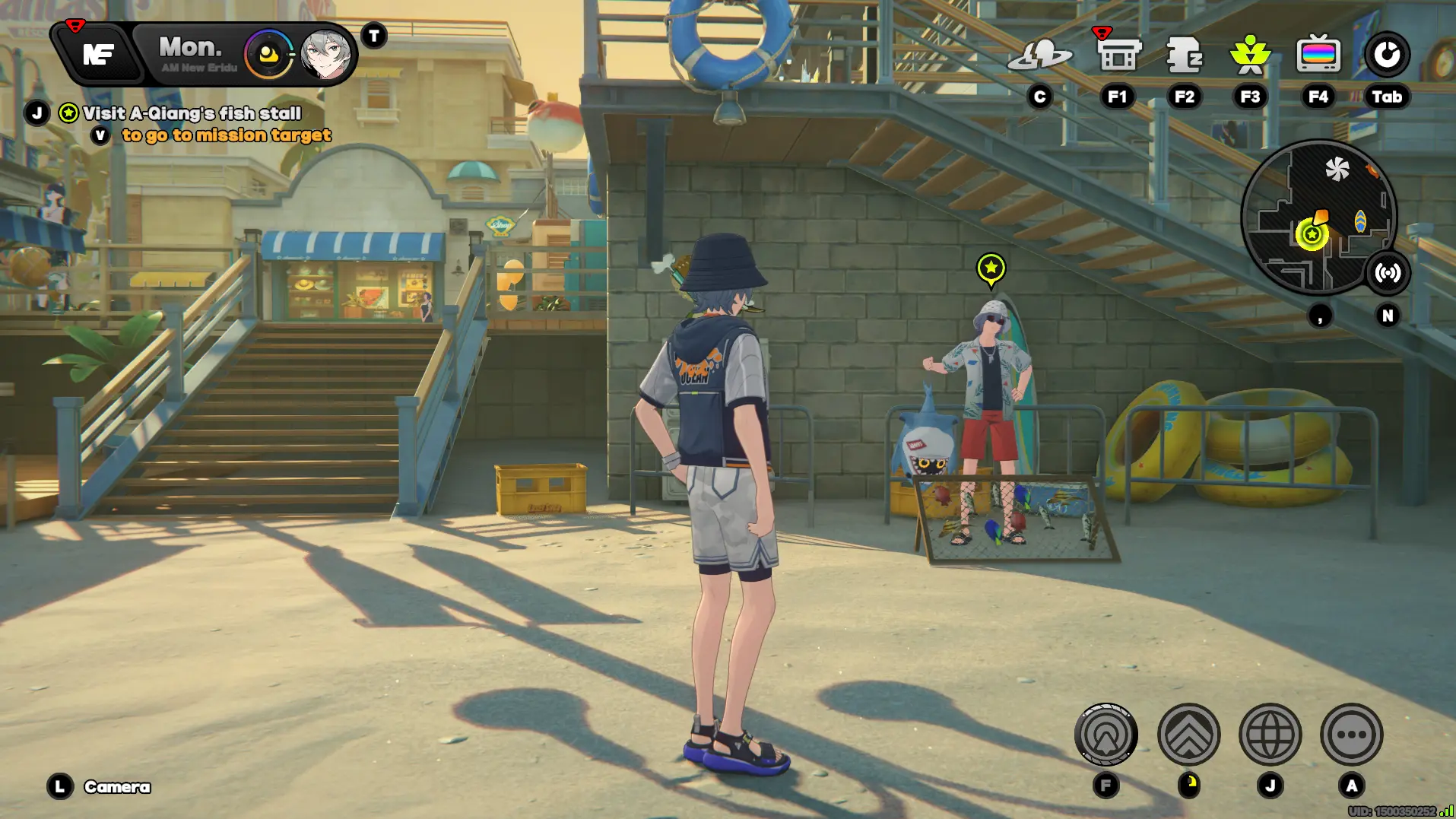 Legend of the Marvelous Fish Stall Location