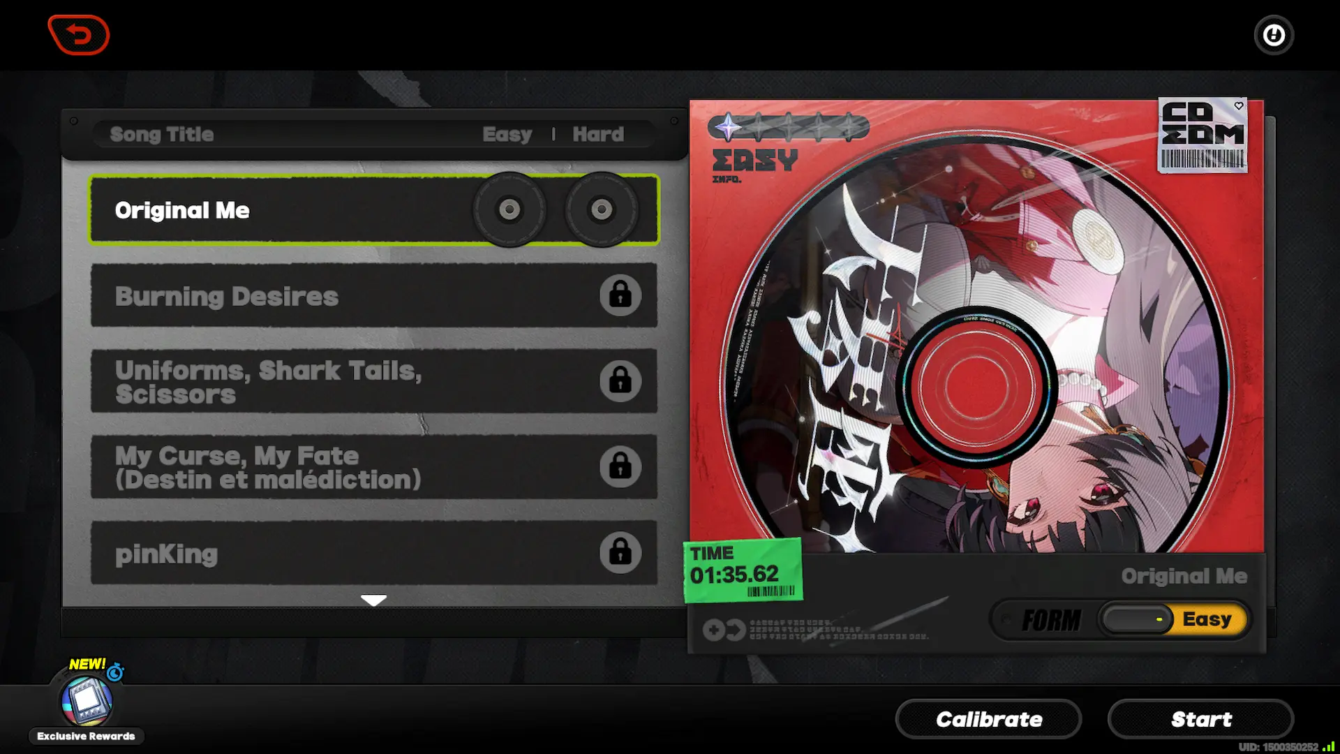 Rhythm Rave Event Menu