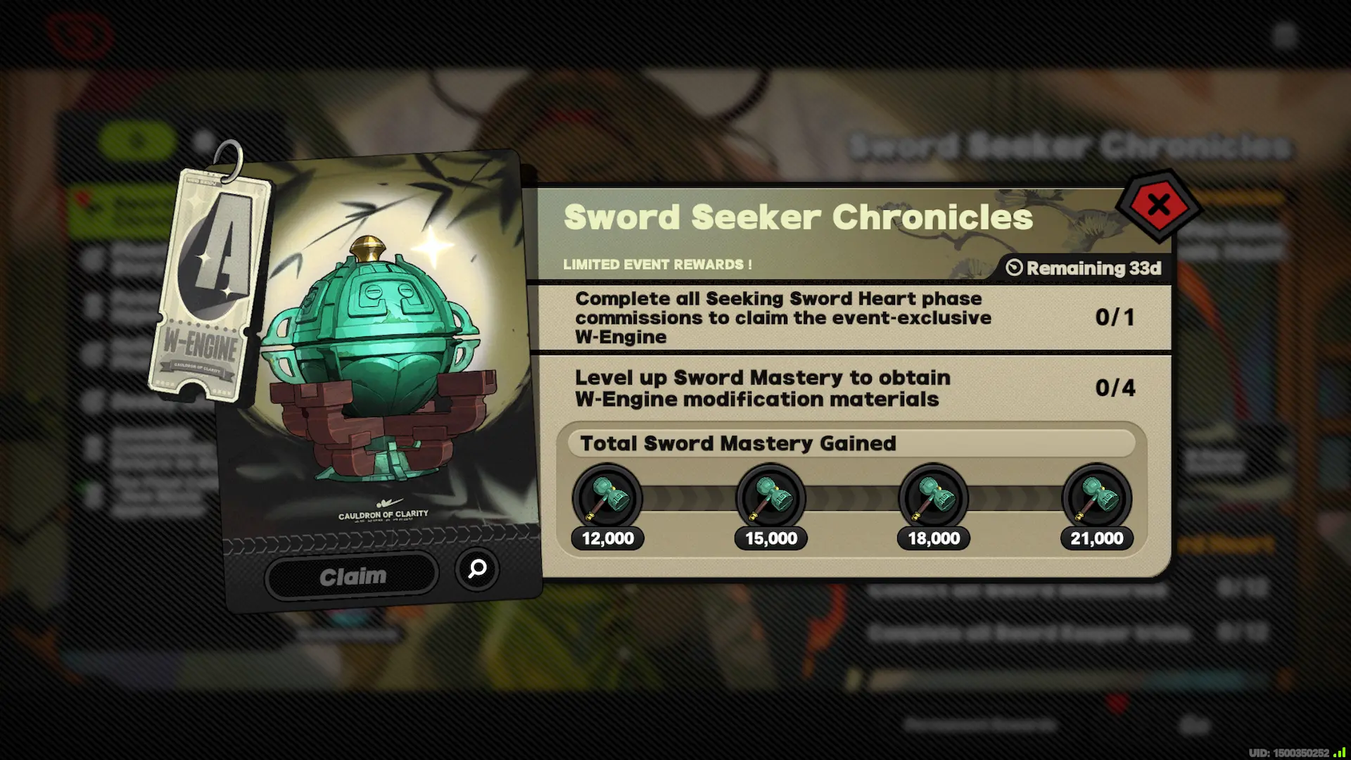 Sword Seeker Chronicles Event W-Engine in Zenless Zone Zero