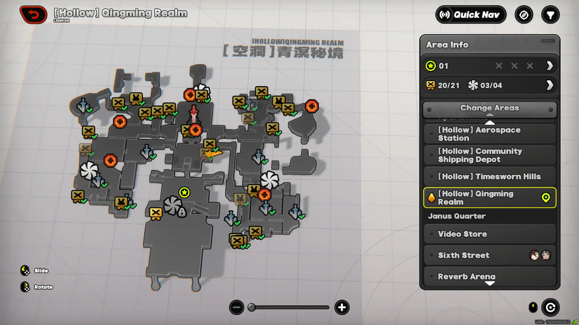 Sword Seeker Chronicles Event Map in Zenless Zone Zero