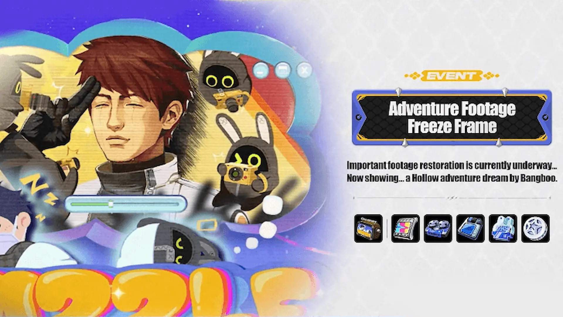 Adventure Footage Freeze Frame Event