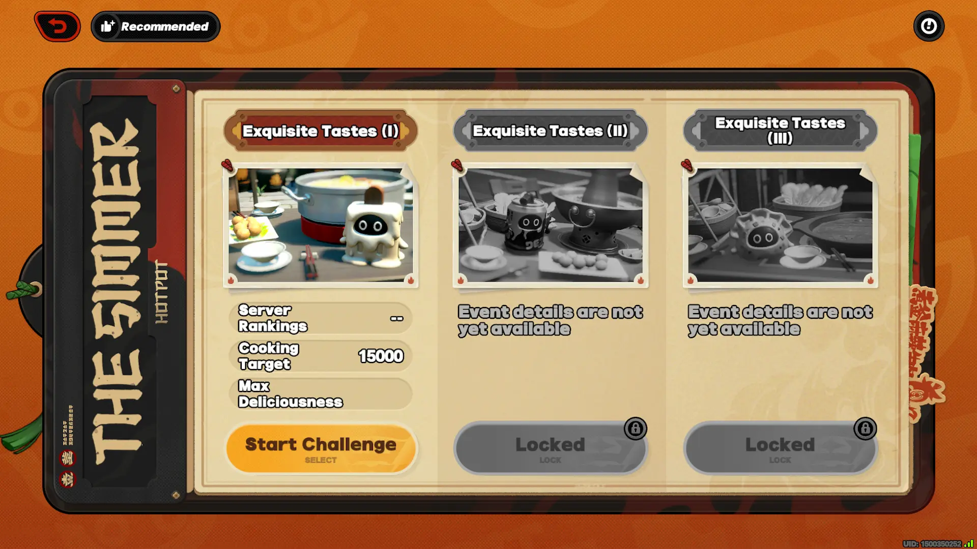 Chronicle of Simmering Flavors Event Exquisite Tastes