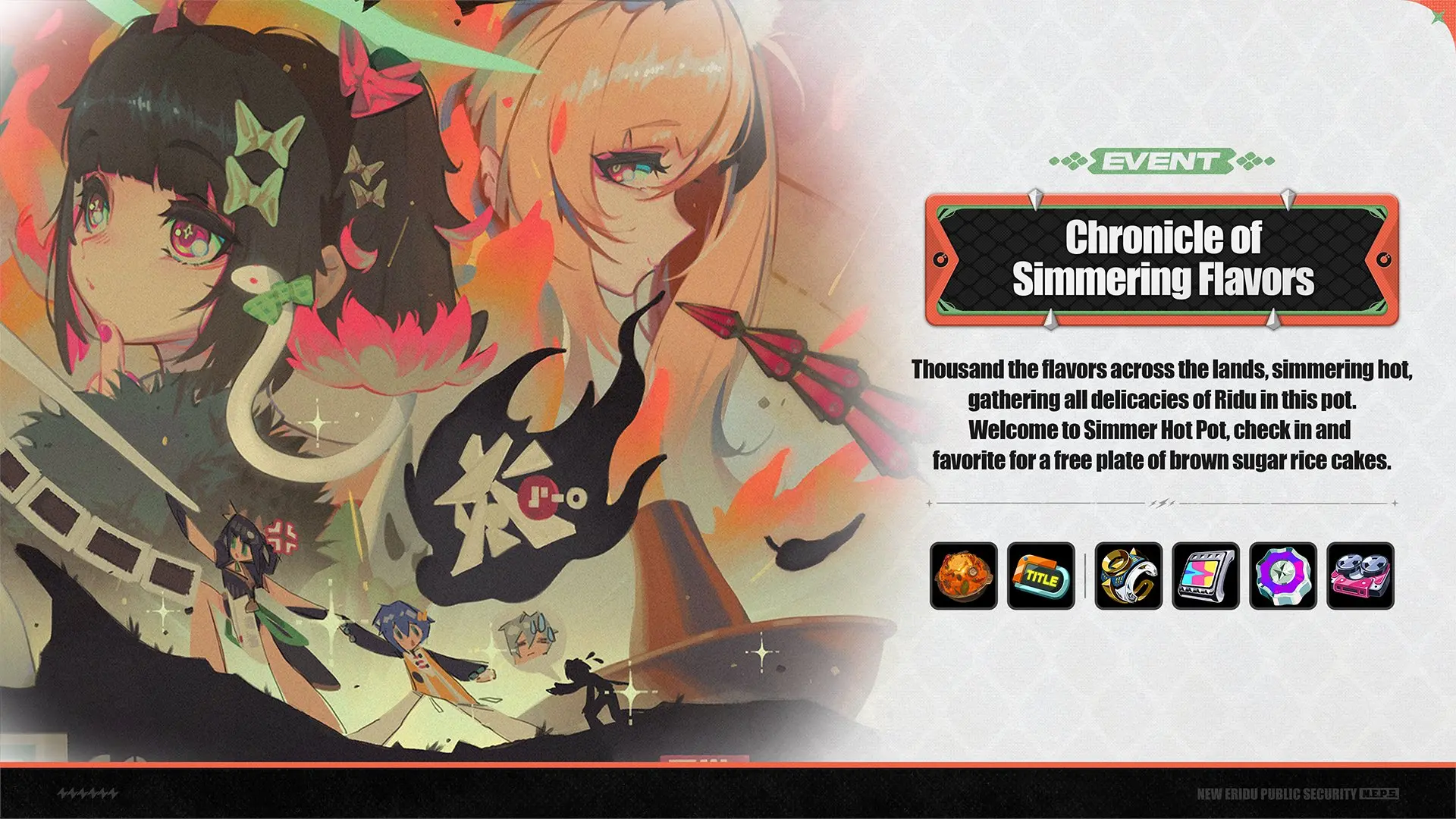 Chronicle of Simmering Flavors Event