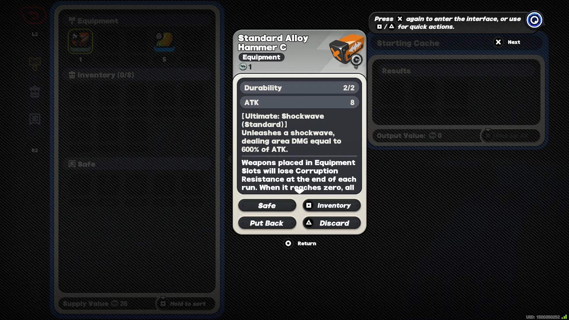 Operation: Save Bootopia Event Equipment