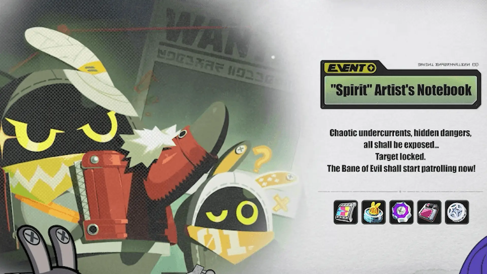 Spirit Artist's Notebook Event