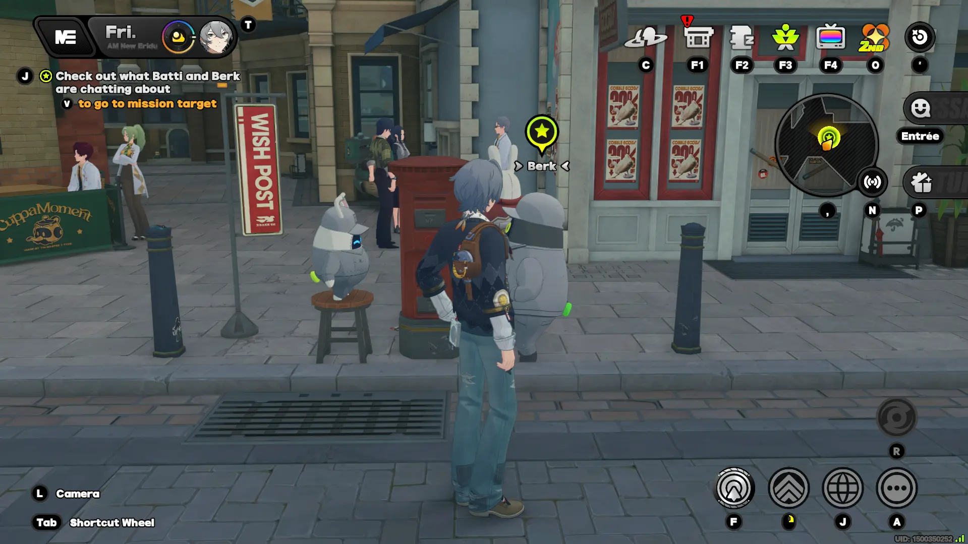 Ding-Dong! Delivery Training in Progress Event Location