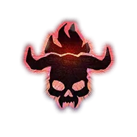 Andariel's Flaming Skull