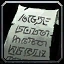 Illegible Sootstained Notes Icon