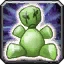 Tiny Green Ragdoll Icon