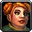 Dwarf Female Mask Icon