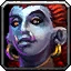 Troll Female Mask Icon