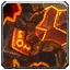 Zoid's Firelit Greatsword Icon