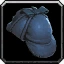 Blue Tweed Cap Icon