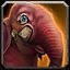Pint-Sized Pink Pachyderm Icon