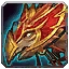 Fiery Dragonhawk Icon